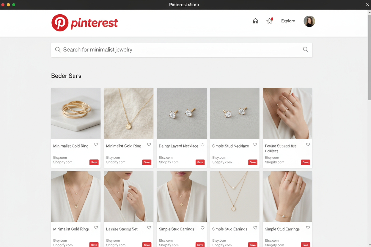 Pinteresty design jewellery, affordable anti tarnish daily wear jewellery