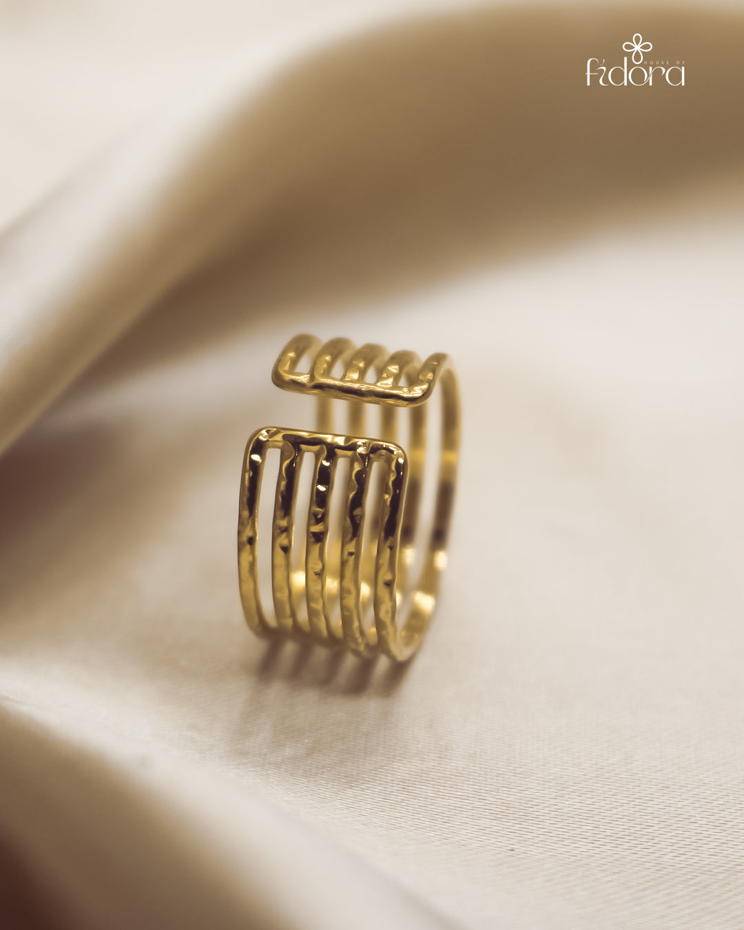 Anti tarnish ring- shop online now from house of fidora for latest collection of daily wear fashion jewels.