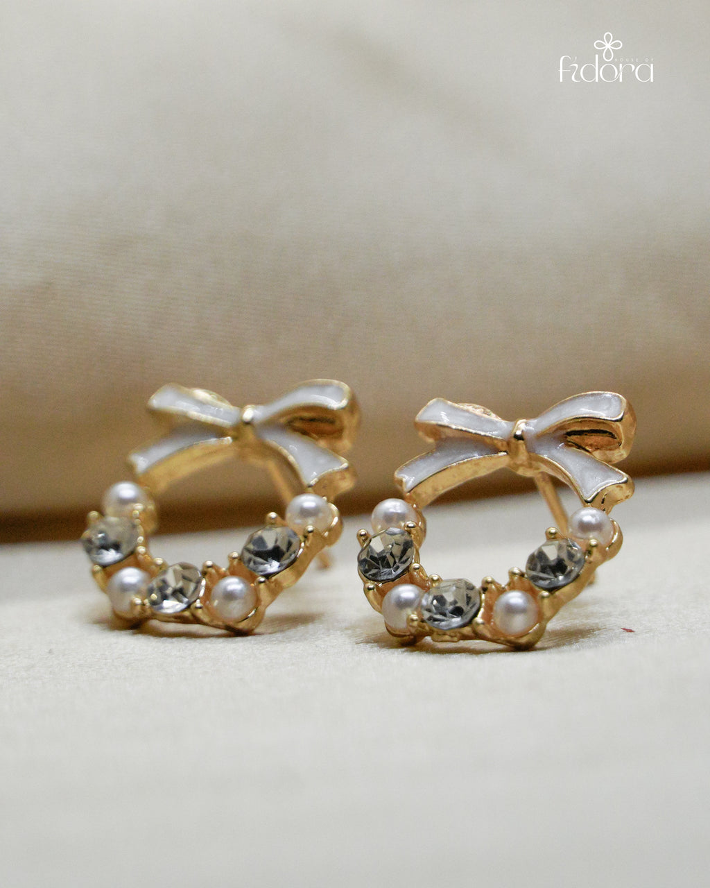 Anti tarnish stone affordable and latest trending earring for daily wear- Shop online from House of Fidora