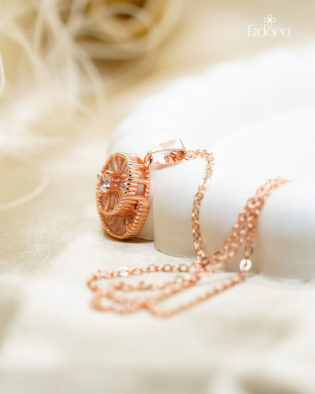 Rose Gold Pendant Chain for daily wear