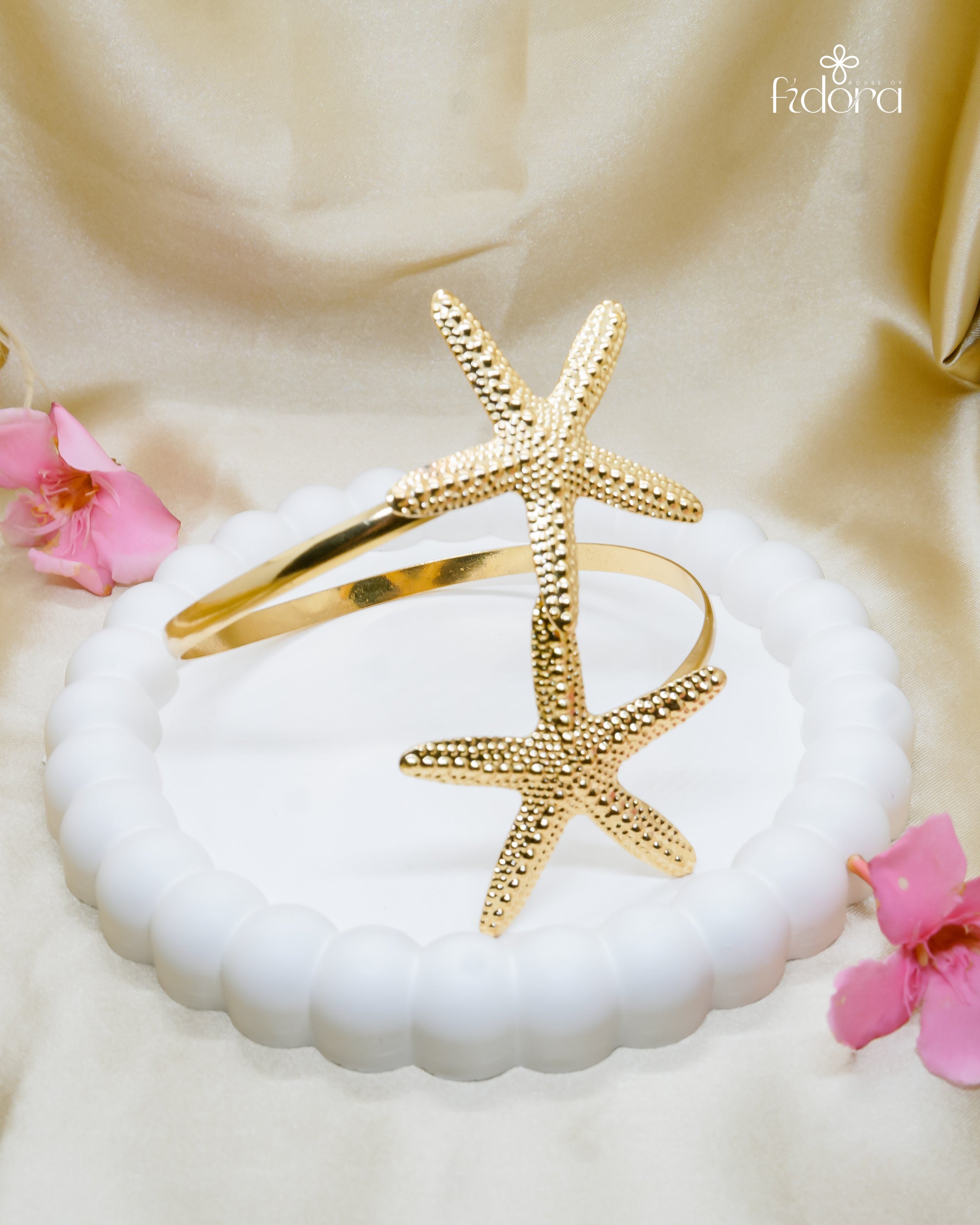 Star fish Arm Cuff- Ring Combo