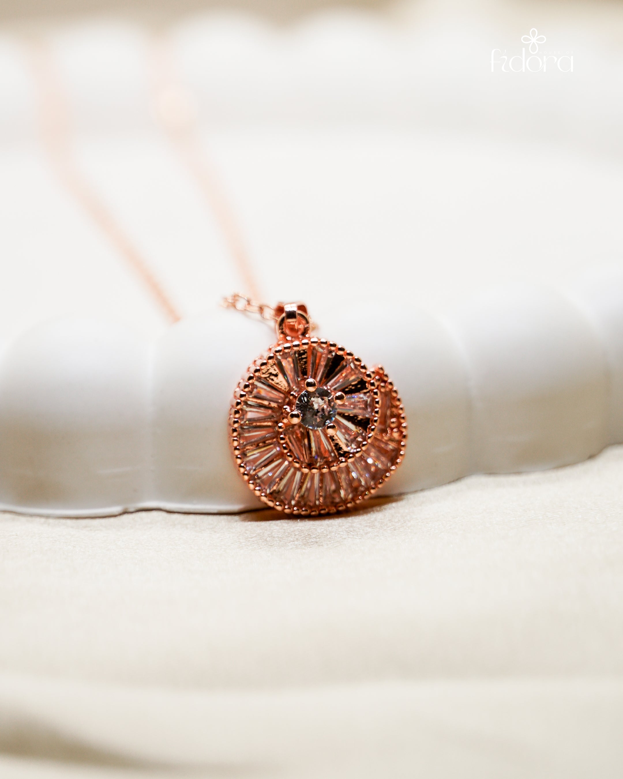 Rose Gold Pendant Chain for daily wear